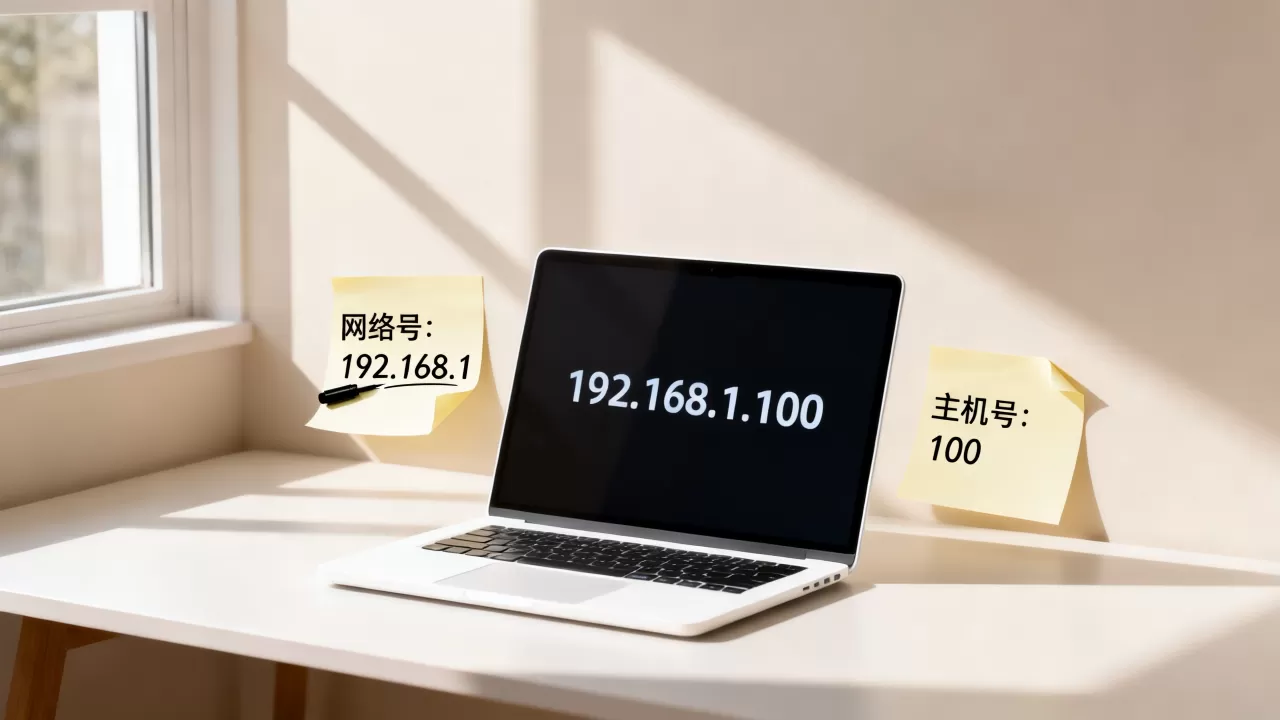 IP网络号和主机号原理是什么？如何区分IP地址中的网络号和主机号