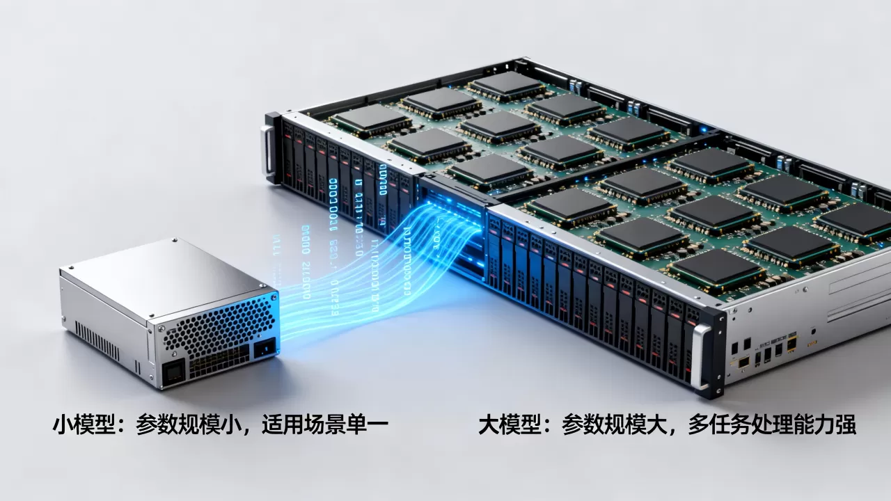 AI小模型和大模型区别在哪？大模型与小模型的区别是什么