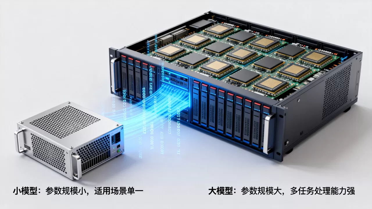 AI小模型和大模型区别在哪？大模型与小模型的区别是什么