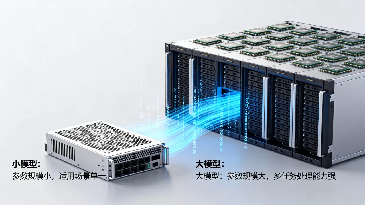 AI小模型和大模型区别在哪？大模型与小模型的区别是什么