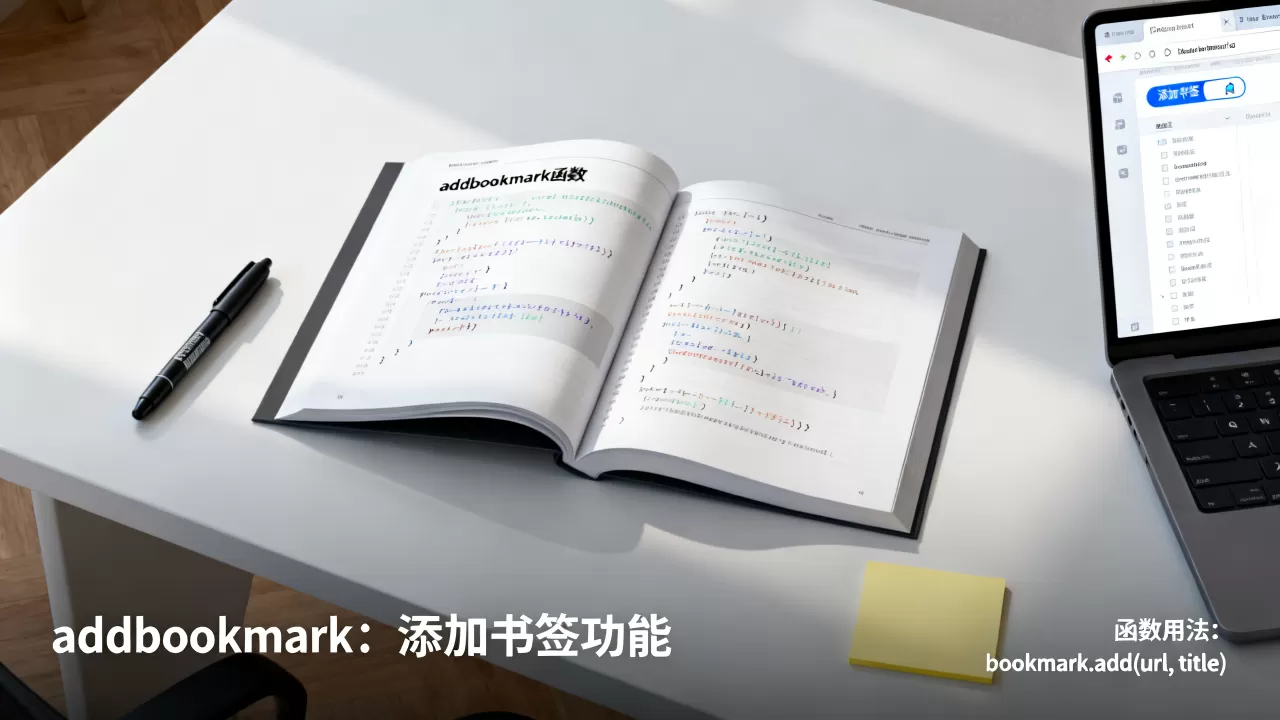 addbookmark是什么意思?addbookmark函数怎么用 addbookmark是什么意思?addbookmark函数怎么用