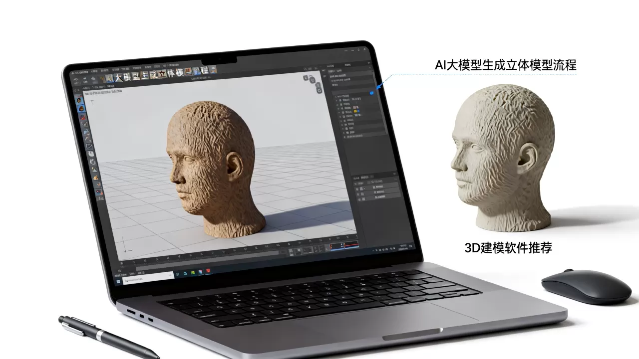 AI大模型如何生成立体模型?3D建模软件哪个好用 AI大模型如何生成立体模型?3D建模软件哪个好用