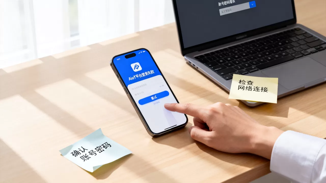 AIoT平台登录失败怎么办?如何快速解决AIoT平台账号登录问题 AIoT平台登录失败怎么办?如何快速解决AIoT平台账号登录问题