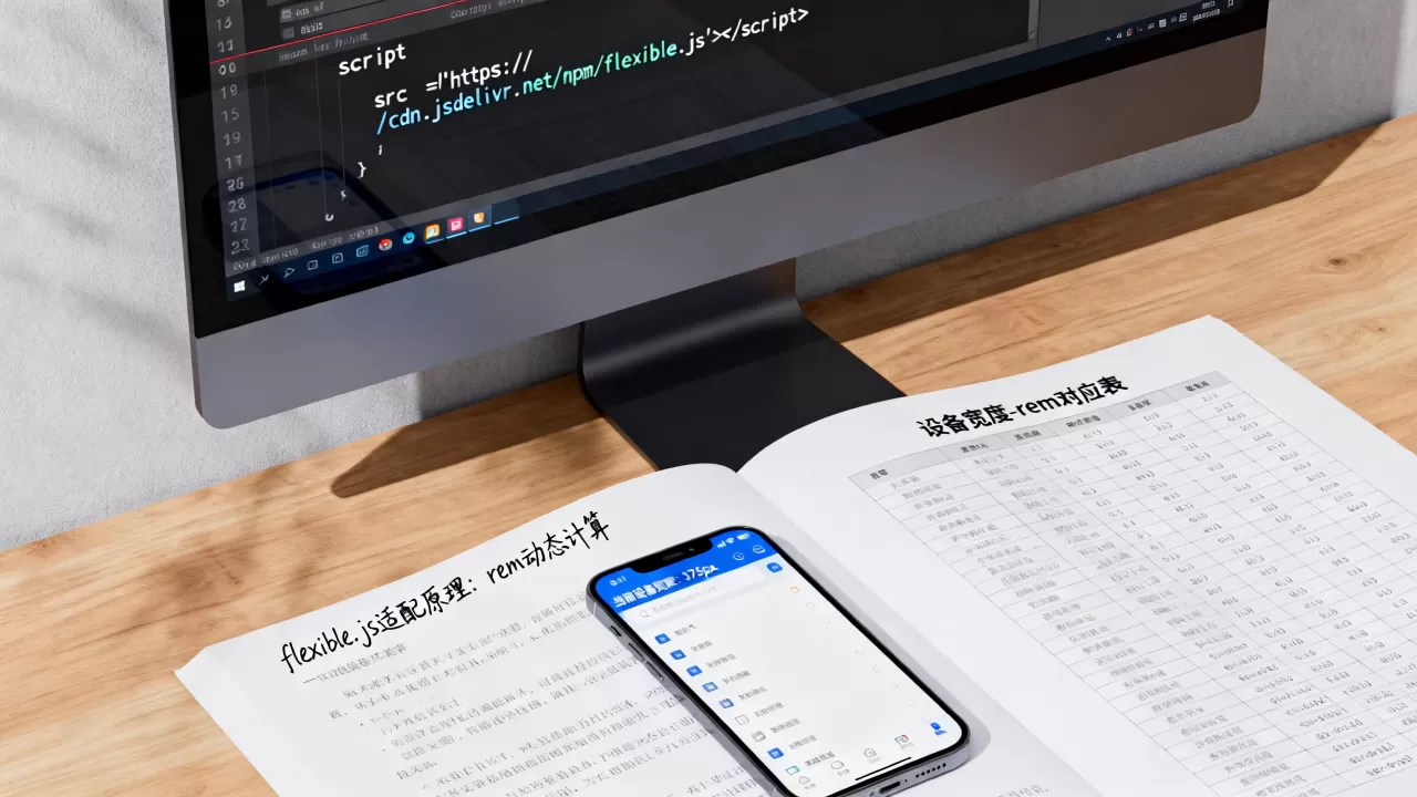 flexible.js cdn怎么引用？flexible.js 适配方案原理