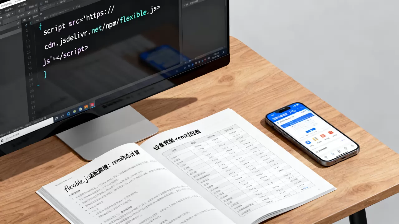 flexible.js cdn怎么引用？flexible.js 适配方案原理
