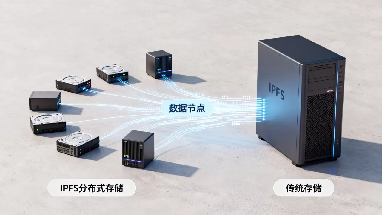 什么是IPFS分布式存储？IPFS分布式存储和传统存储区别