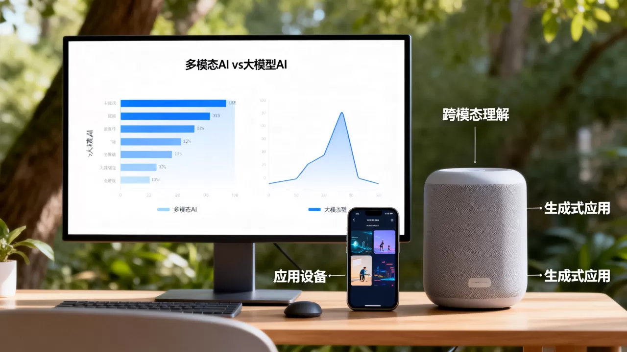 多模态AI和大模型AI有何区别?多模态大模型有哪些应用场景 多模态AI和大模型AI有何区别?多模态大模型有哪些应用场景
