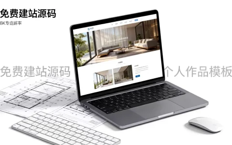 个人作品网站模板怎么做？2026免费建站源码推荐