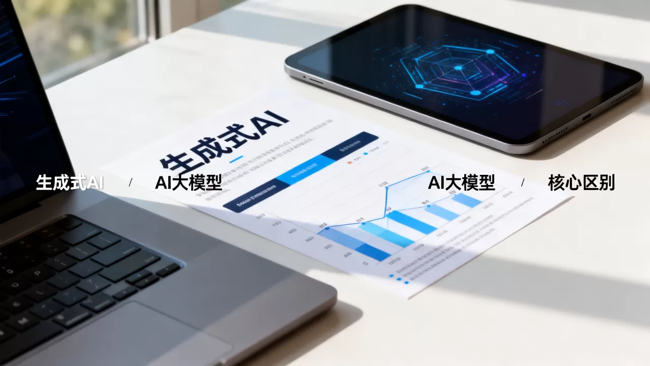 生成式AI和AI大模型有什么区别？