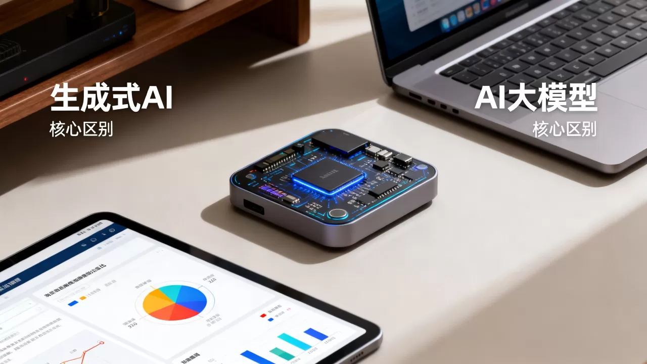 生成式AI和AI大模型有什么区别？