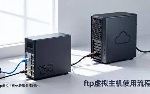 ftp虚拟主机怎么用？ftp虚拟主机和云服务器有什么区别