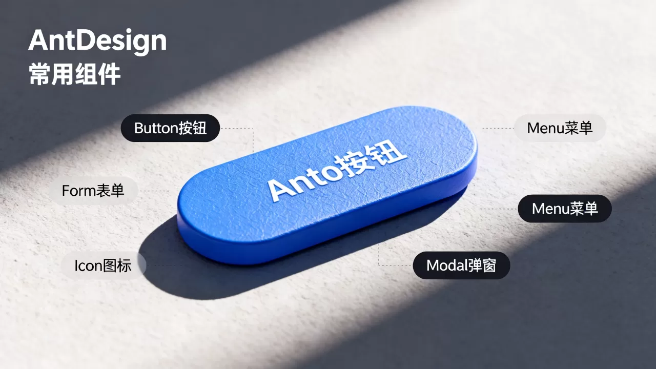AntDesign组件库怎么使用？AntDesign常用组件有哪些