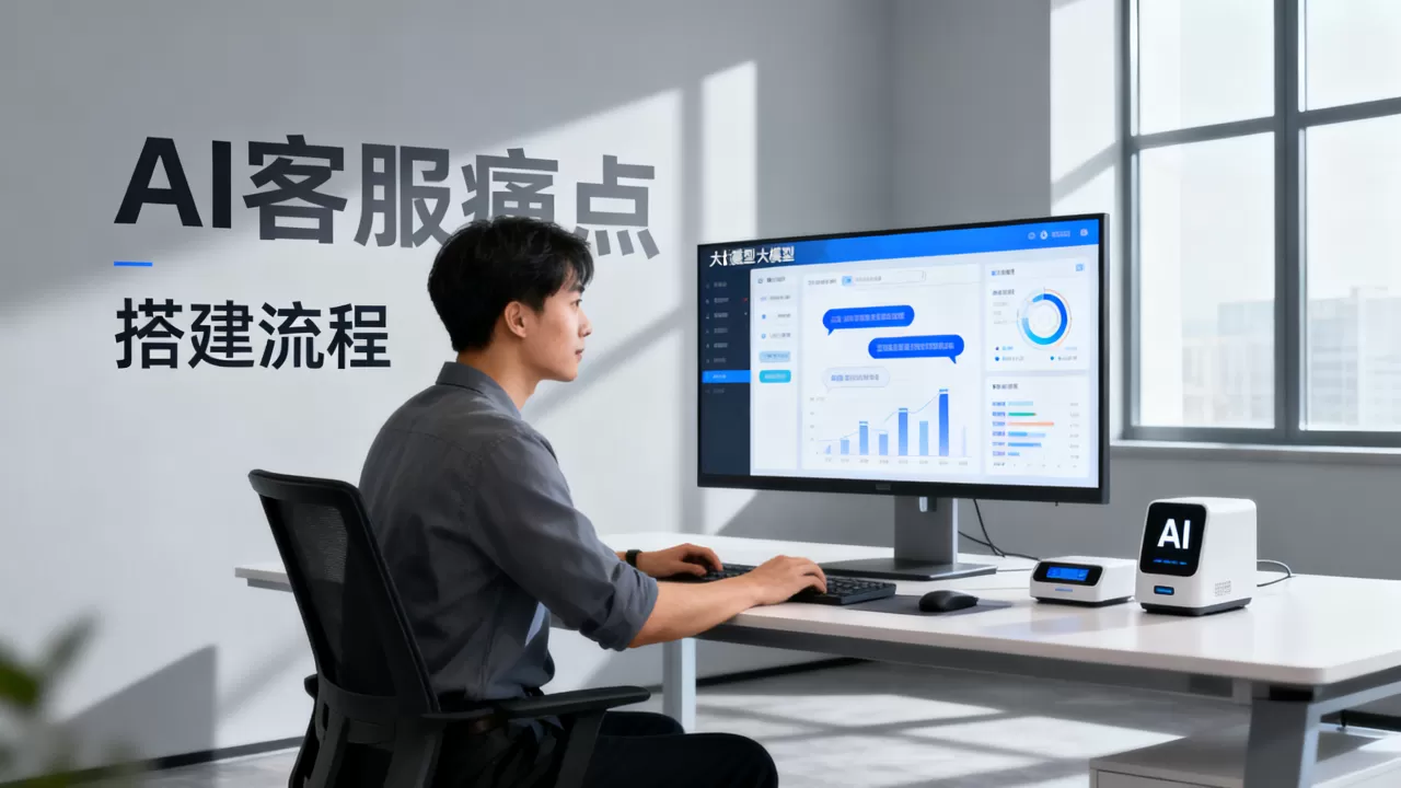 大模型AI客服能解决什么痛点？大模型AI客服怎么搭建
