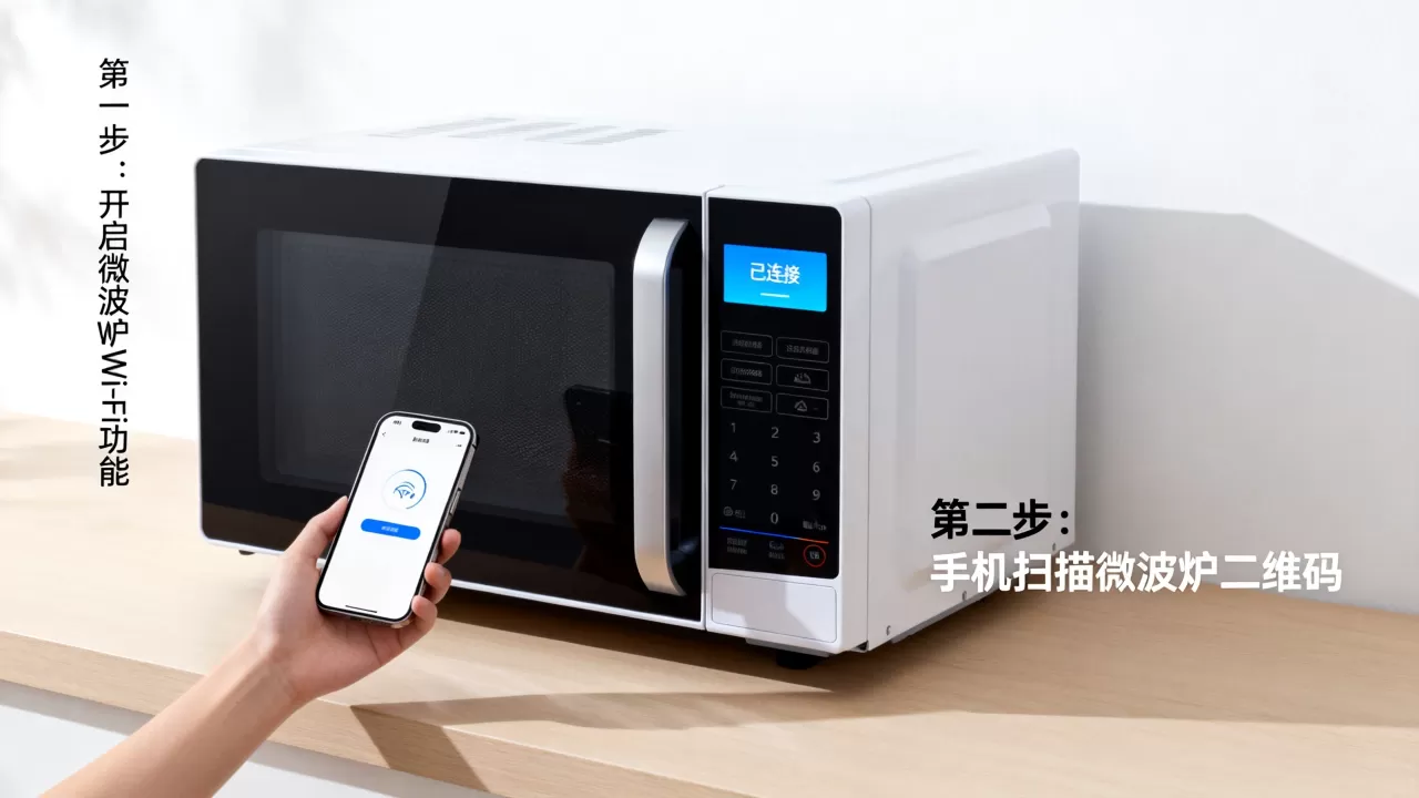 AIoT微波炉怎么用？智能微波炉连接手机教程