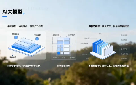 ai大模型有哪些类别？主流ai大模型分类及特点