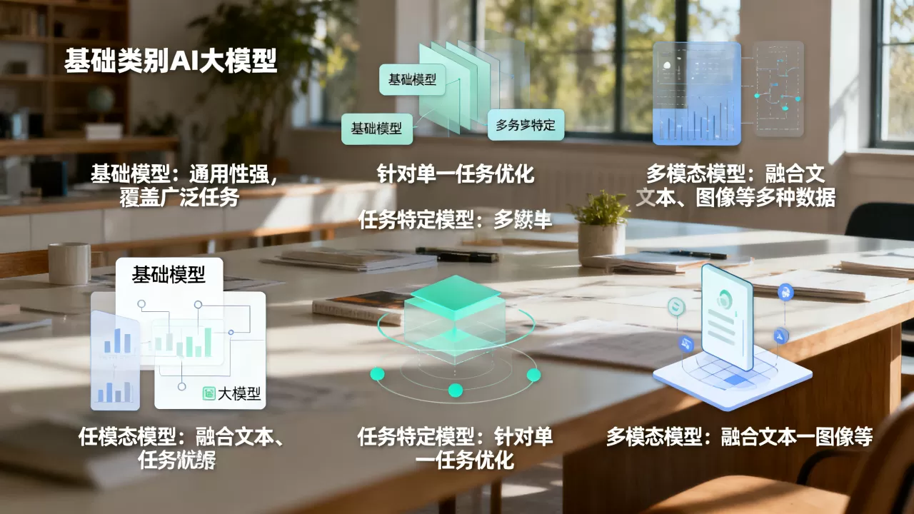 ai大模型有哪些类别?主流ai大模型分类及特点 ai大模型有哪些类别?主流ai大模型分类及特点