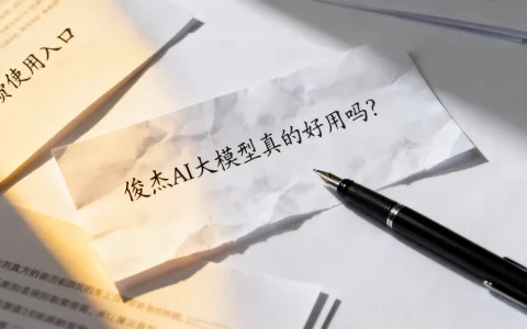 俊杰ai大模型真的好用吗？俊杰ai大模型免费使用入口