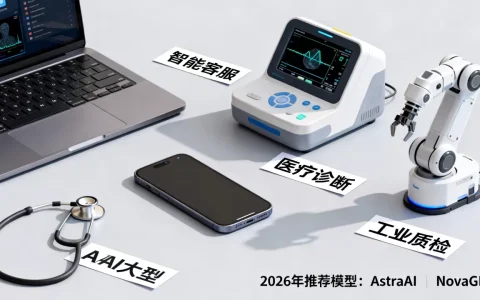 搭配ai大模型有哪些应用场景？2026年最新AI大模型推荐