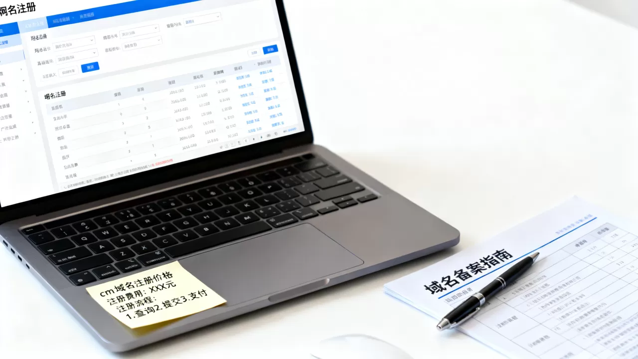 cm域名注册价格是多少?域名注册费用及流程 cm域名注册价格是多少?域名注册费用及流程