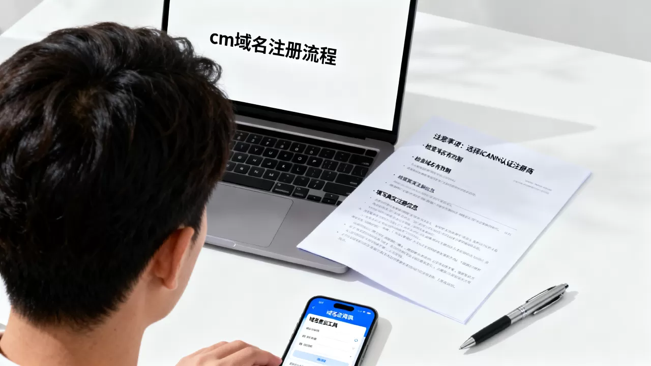 cm域名注册流程复杂吗?域名注册注意事项有哪些 cm域名注册流程复杂吗?域名注册注意事项有哪些