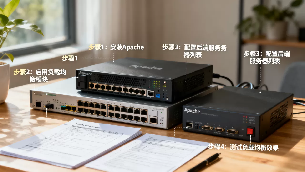 Apache如何做负载均衡?Apache配置负载均衡的详细步骤 Apache如何做负载均衡?Apache配置负载均衡的详细步骤