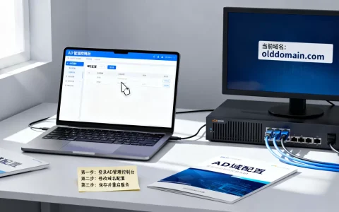 如何修改AD域配置？AD修改域名详细步骤