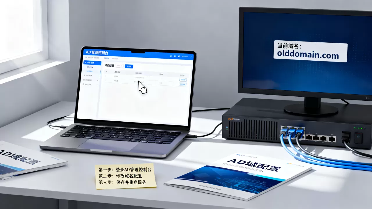 如何修改AD域配置?AD修改域名详细步骤 如何修改AD域配置?AD修改域名详细步骤