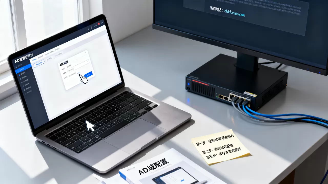 如何修改AD域配置?AD修改域名详细步骤 如何修改AD域配置?AD修改域名详细步骤