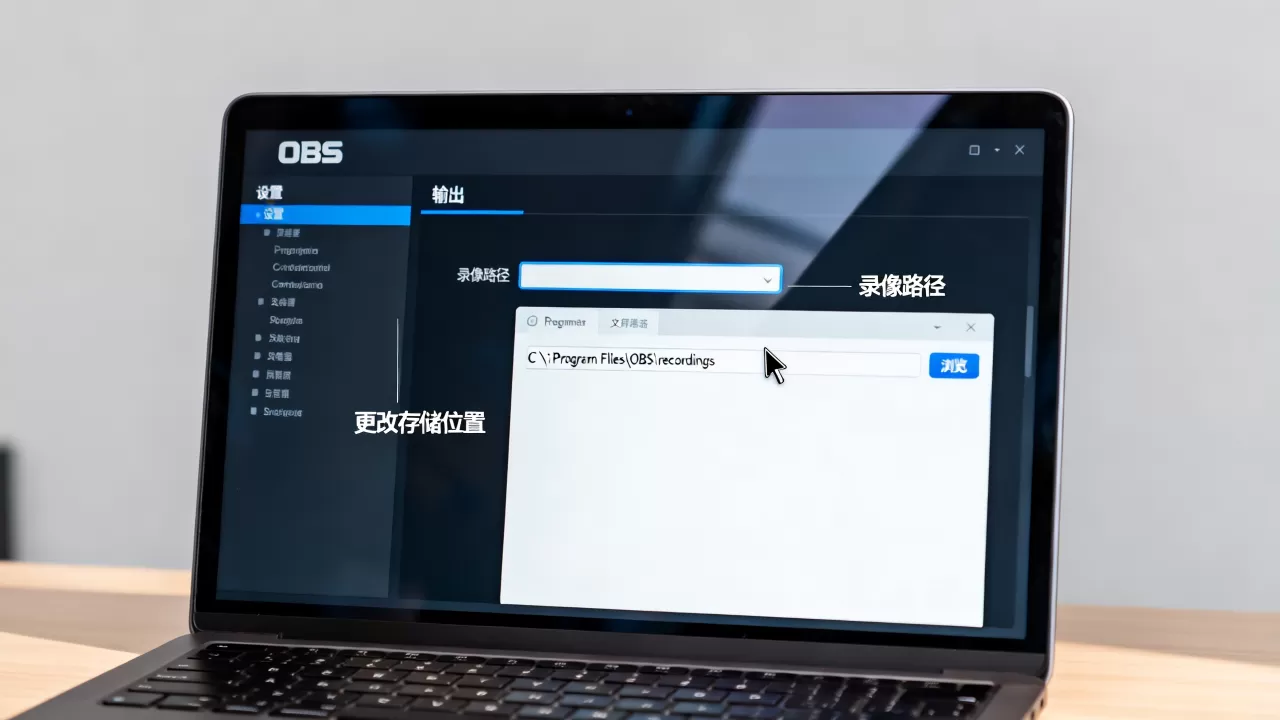 OBS默认存储位置怎么改？如何配置数据存储路径