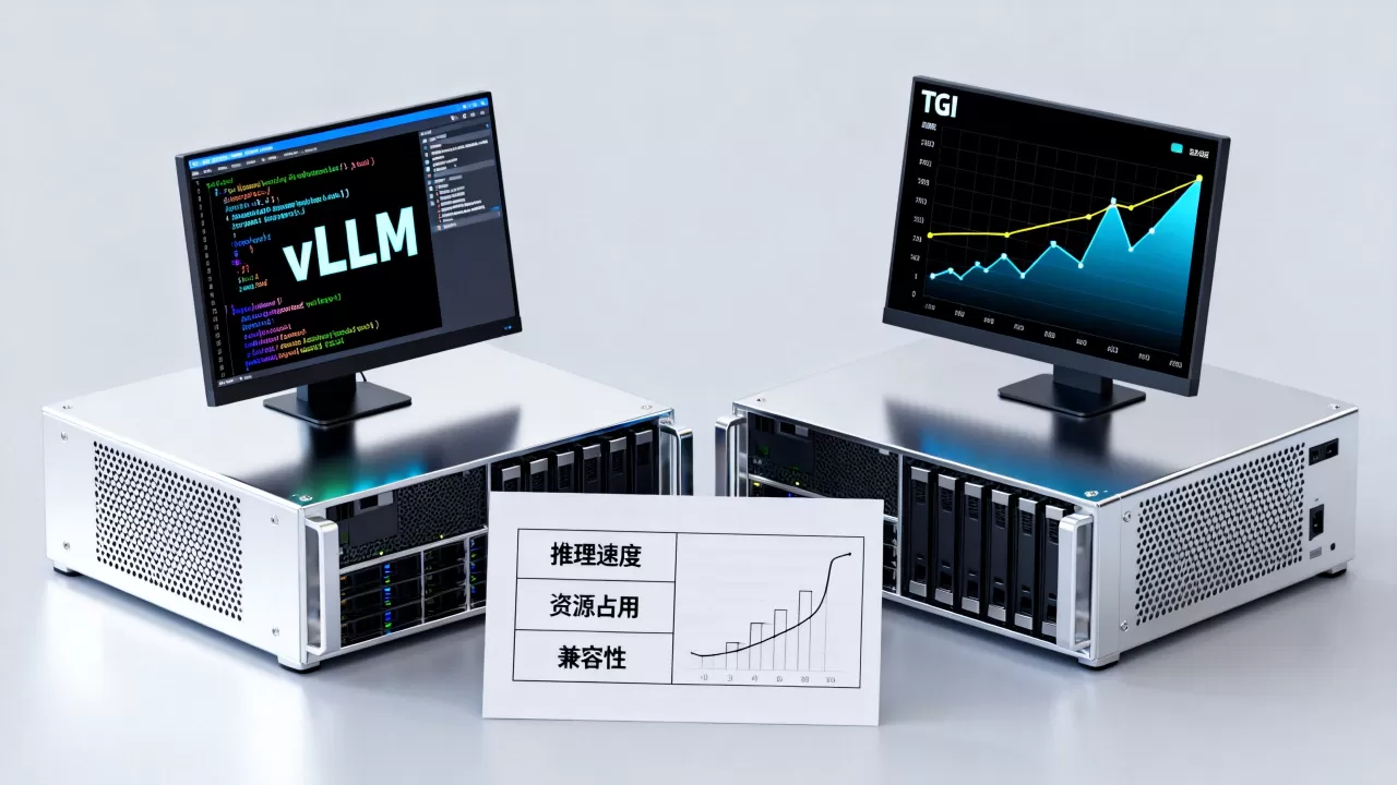 大模型推理选vLLM还是TGI？哪个框架性能更好