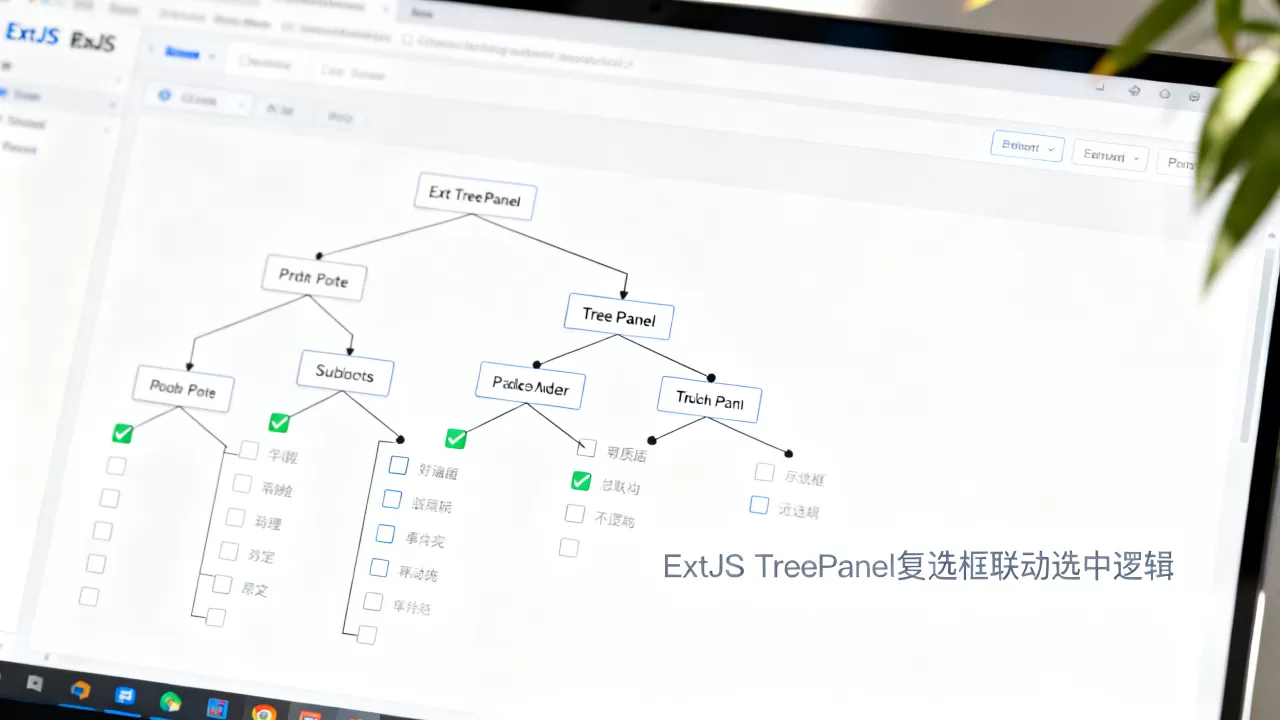 ExtJS TreePanel复选框如何联动选中?父子节点全选方法 ExtJS TreePanel复选框如何联动选中?父子节点全选方法