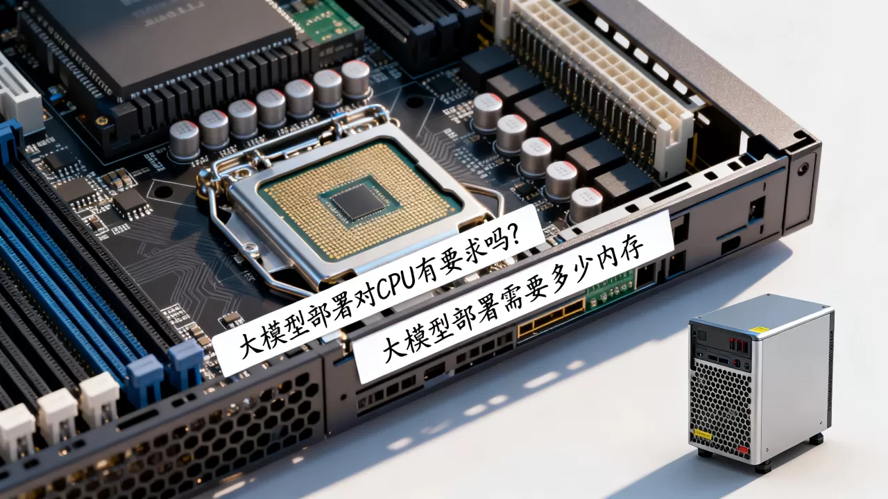 大模型部署对CPU有要求吗?大模型部署需要多少内存 大模型部署对CPU有要求吗?大模型部署需要多少内存