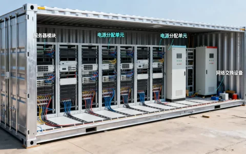 IDC机房集装箱数据中心如何部署？部署方案及成本分析
