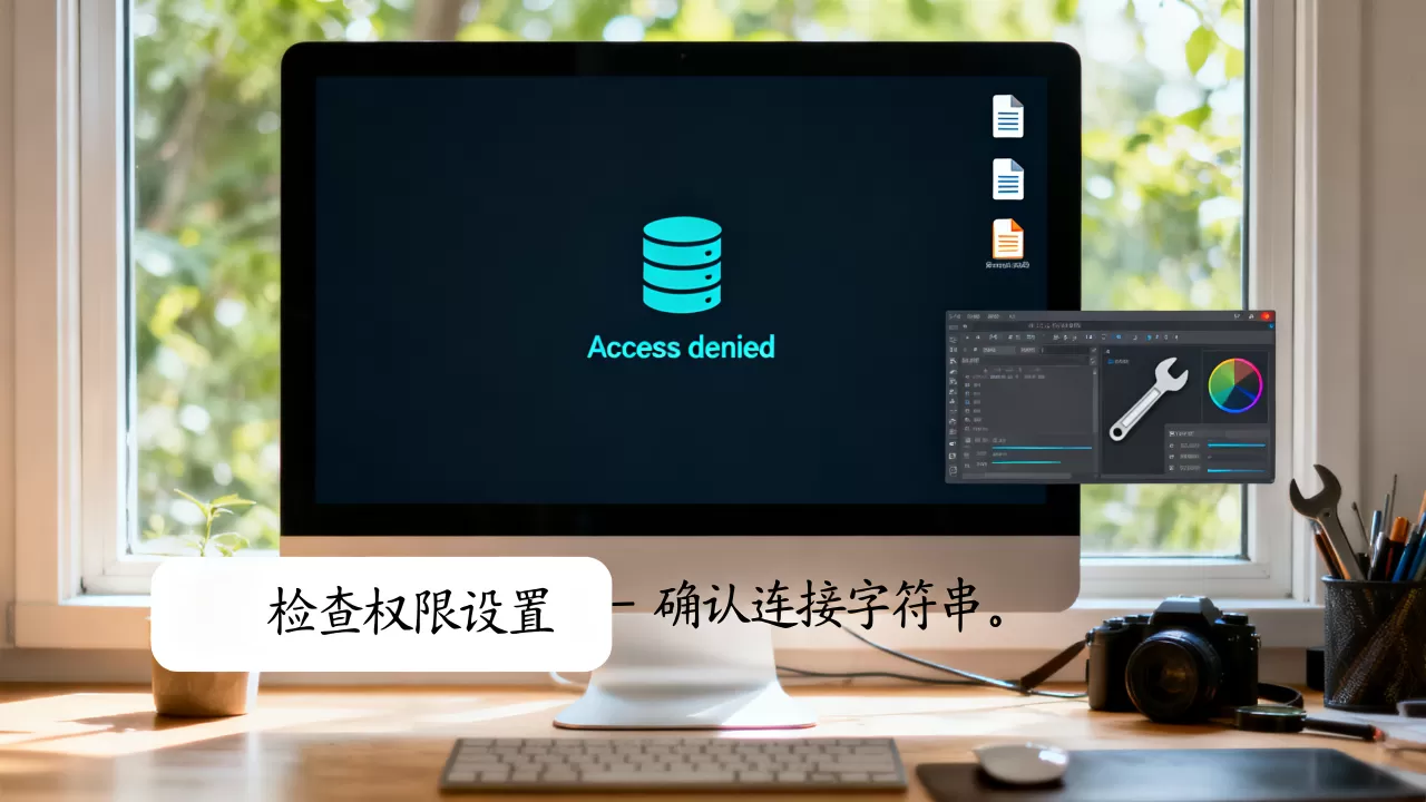 Access数据库连接报错Access denied怎么办？如何修复数据库拒绝访问