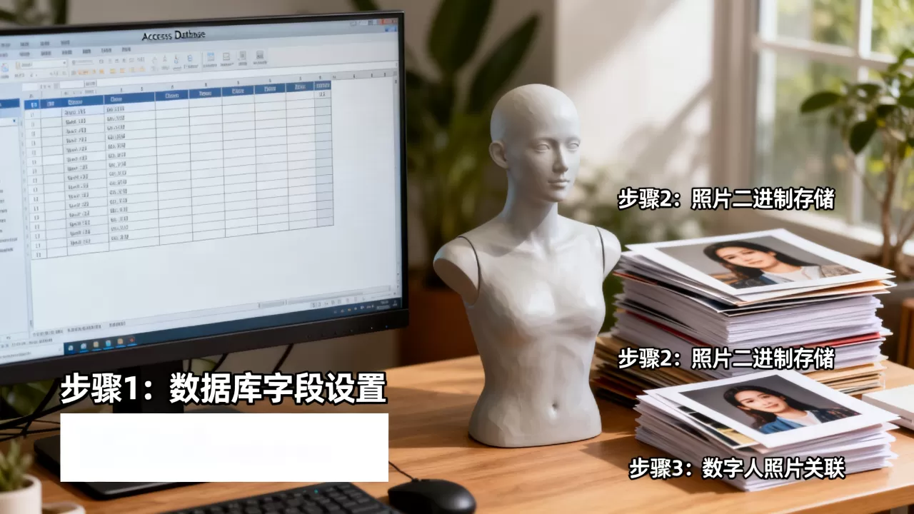 Access数据库怎么存照片?照片数字人制作教程 Access数据库怎么存照片?照片数字人制作教程