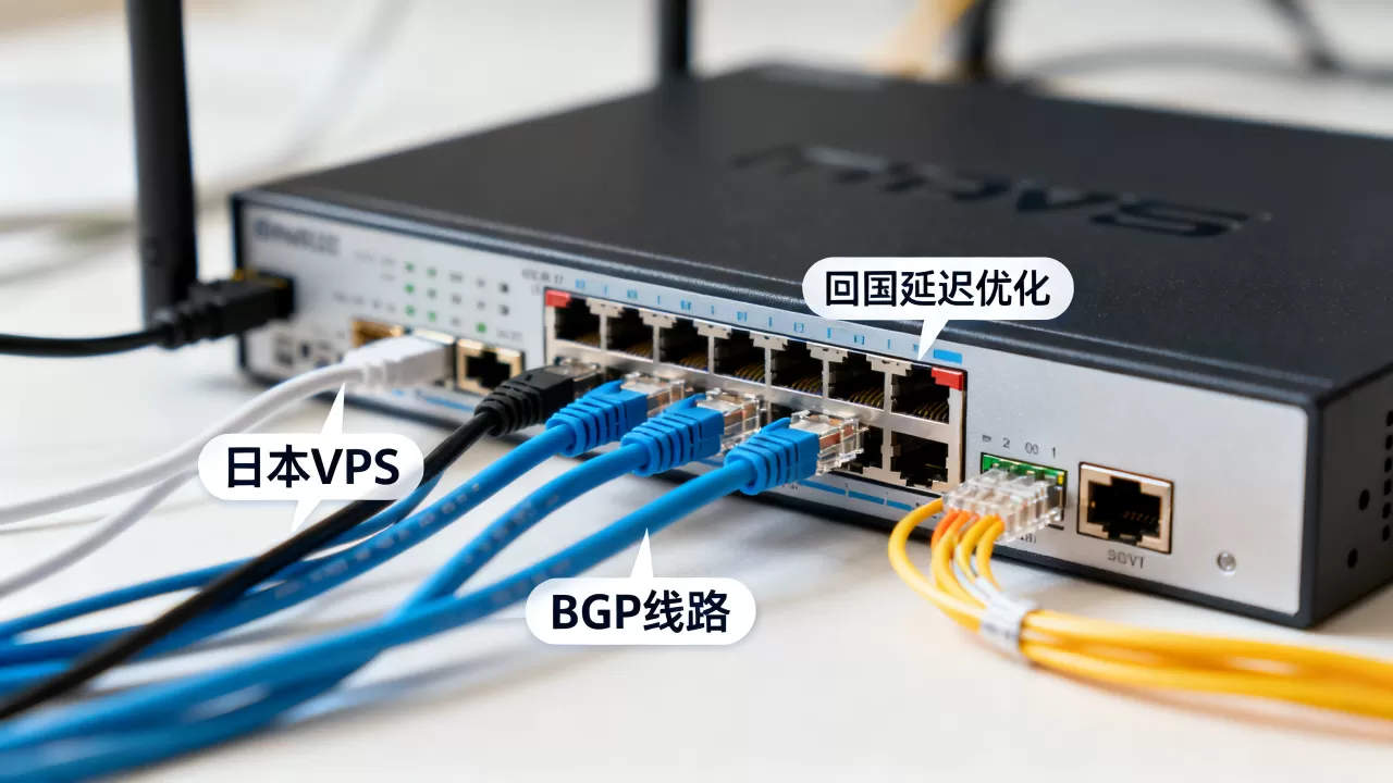 日本VPS回国延迟高怎么办?BGP线路优化方案 日本VPS回国延迟高怎么办?BGP线路优化方案