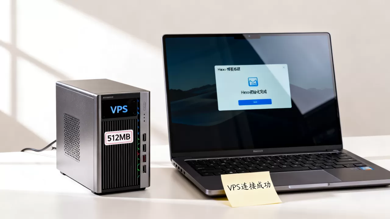 512MB VPS如何搭建Hexo博客?低配VPS搭建Hexo教程 512MB VPS如何搭建Hexo博客?低配VPS搭建Hexo教程