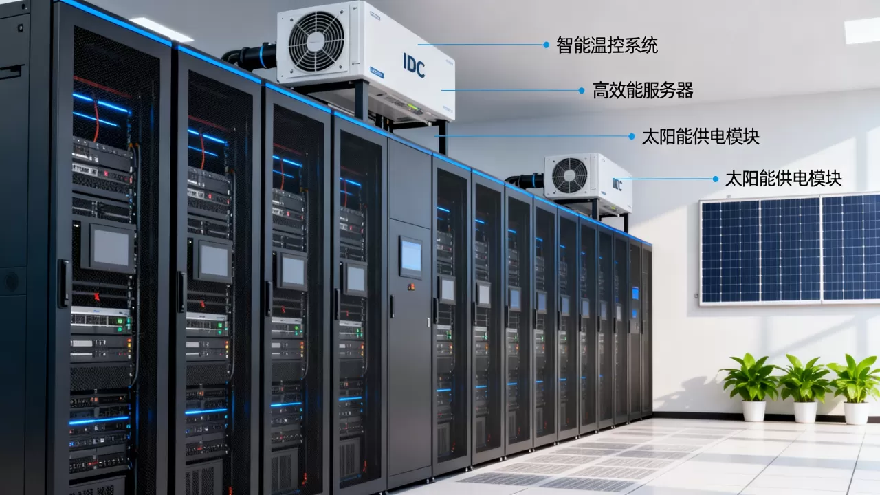 IDC机房如何实现可持续发展战略?绿色节能数据中心建设方案 IDC机房如何实现可持续发展战略?绿色节能数据中心建设方案