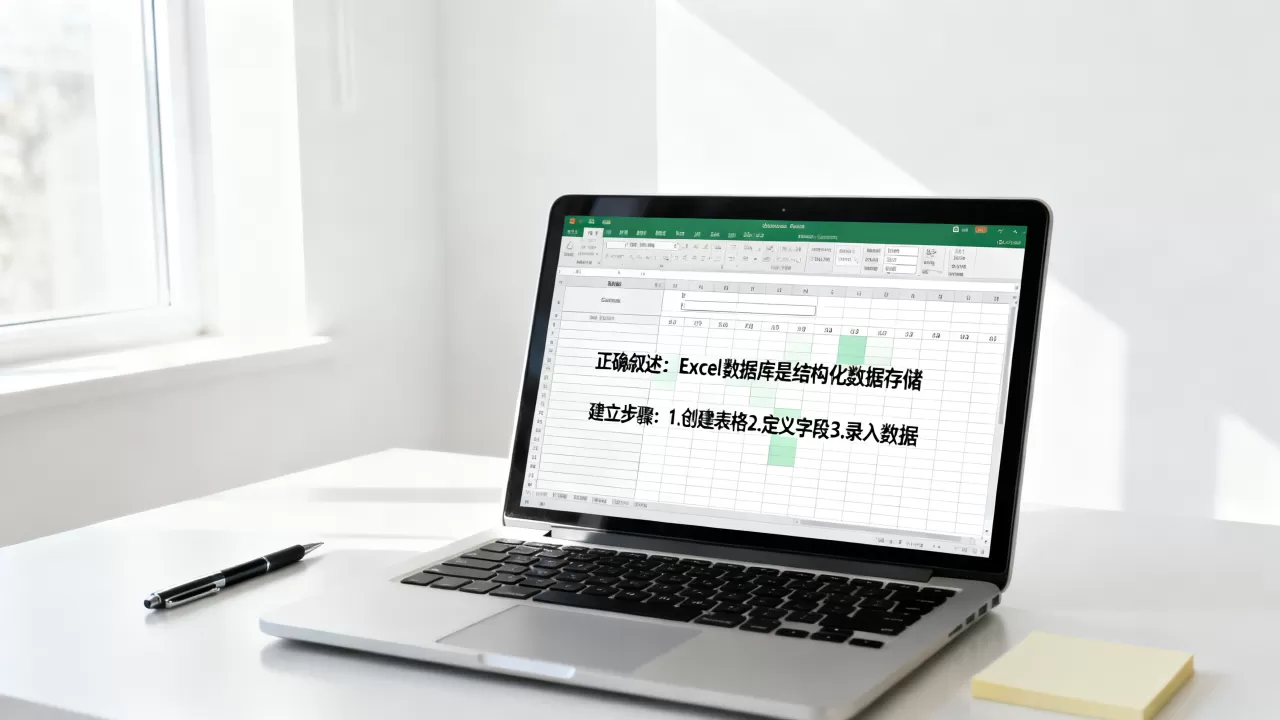 Excel数据库叙述正确的是?如何建立excel数据库 Excel数据库叙述正确的是?如何建立excel数据库