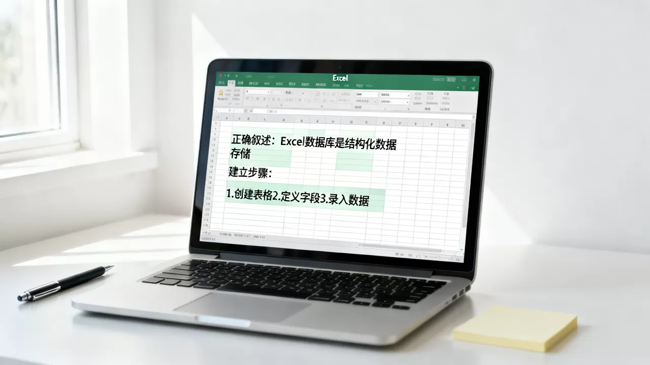 Excel数据库叙述正确的是?如何建立excel数据库 Excel数据库叙述正确的是?如何建立excel数据库