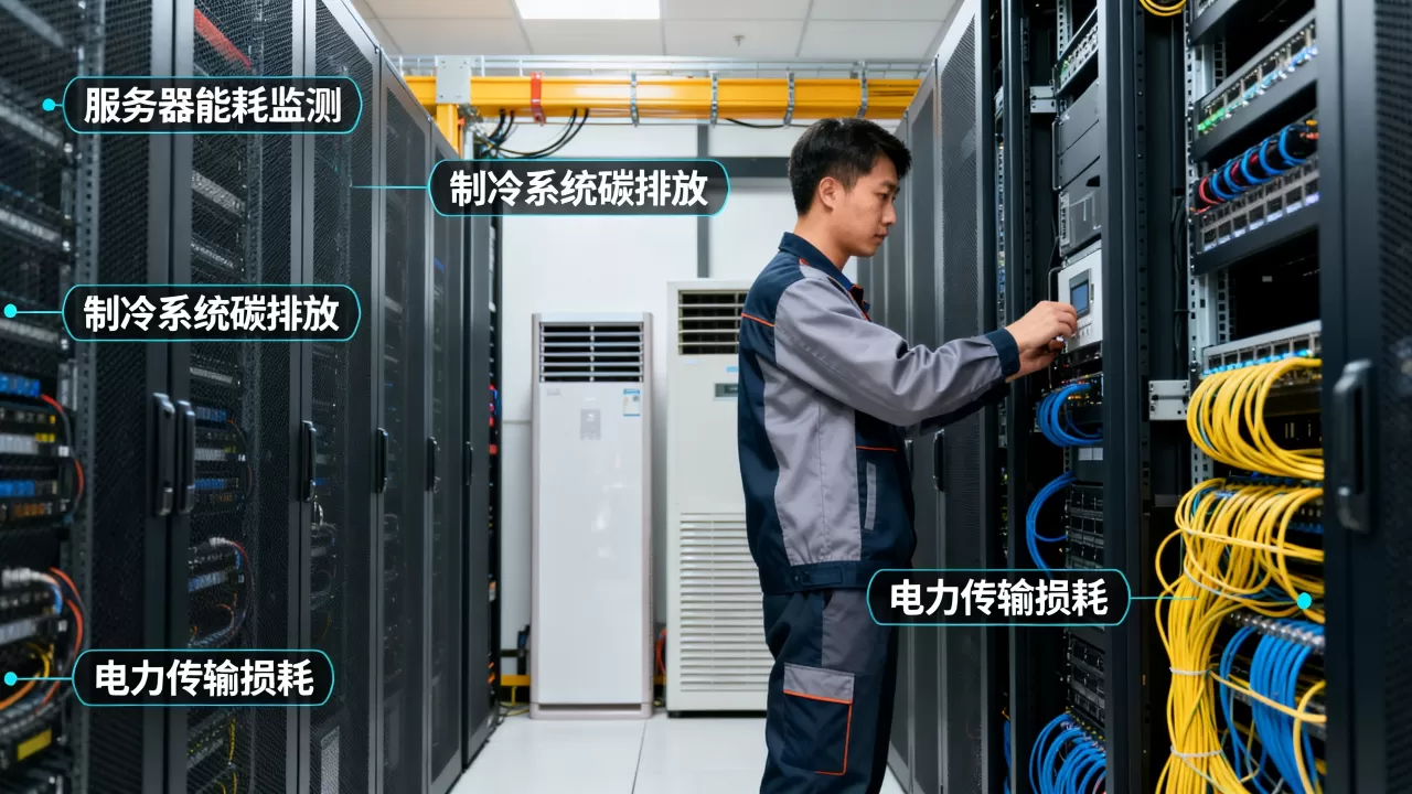 IDC机房碳足迹怎么核算?数据中心碳排放计算方法 IDC机房碳足迹怎么核算?数据中心碳排放计算方法
