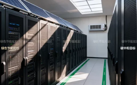 IDC机房如何实现碳中和目标？数据中心绿色节能规划方案