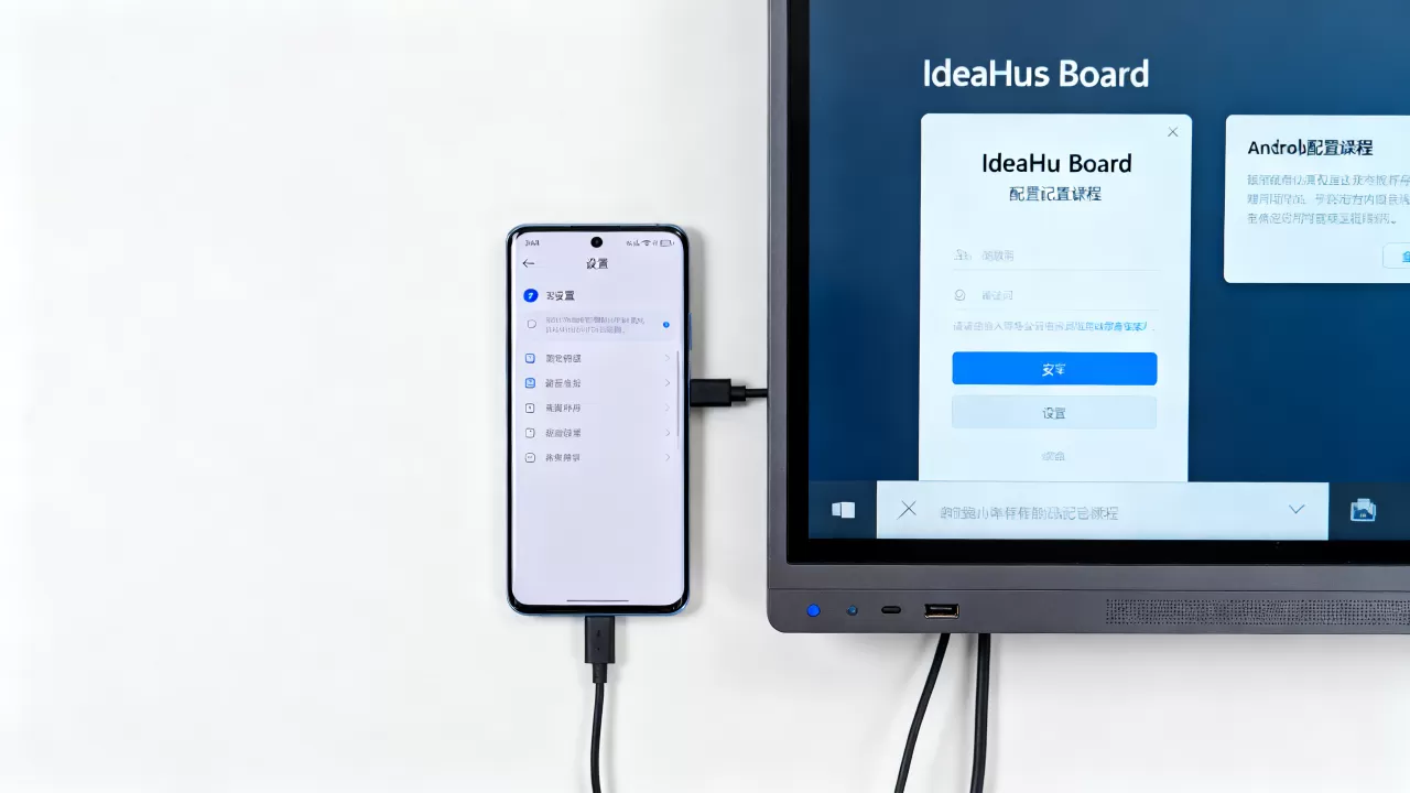 安卓手机如何设置网站安全证书？IdeaHub Board设备安卓配置教程
