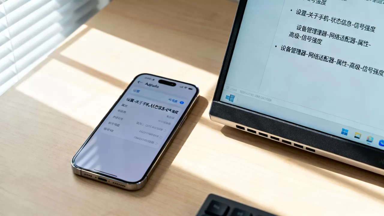 安卓4g信号强度怎么查?windows系统如何获取安卓网络信号 安卓4g信号强度怎么查?windows系统如何获取安卓网络信号