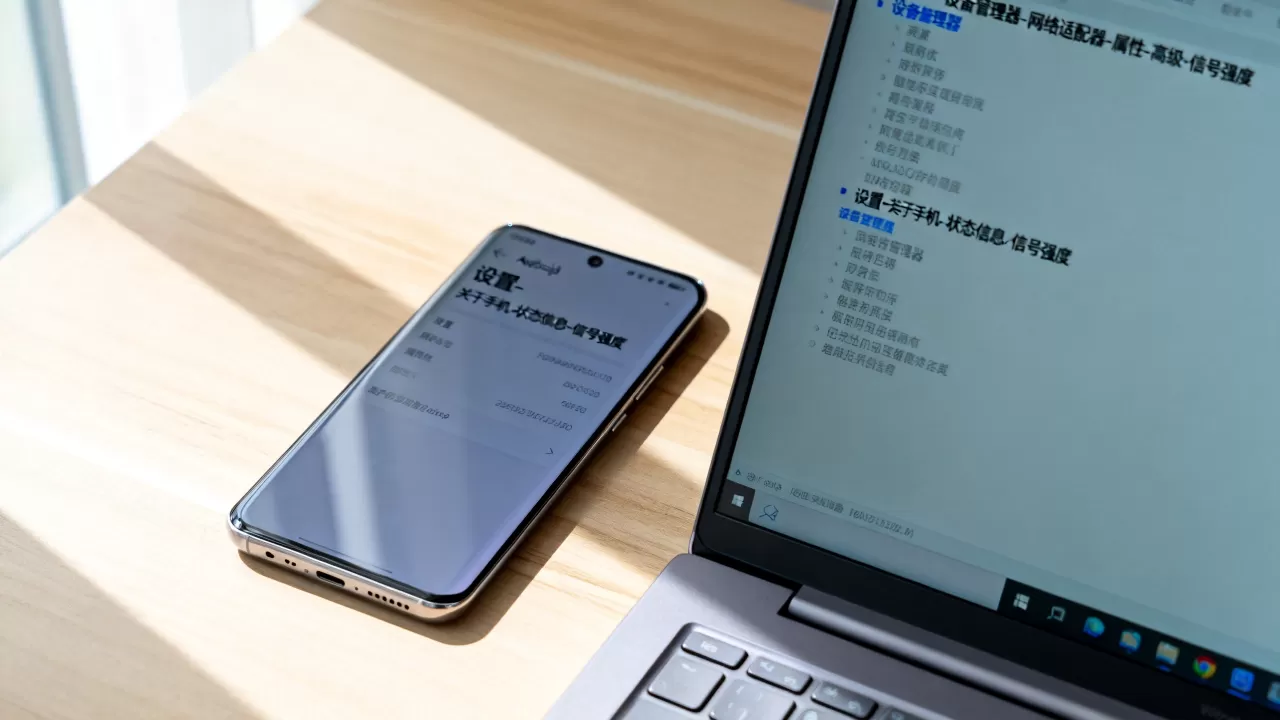安卓4g信号强度怎么查?windows系统如何获取安卓网络信号 安卓4g信号强度怎么查?windows系统如何获取安卓网络信号