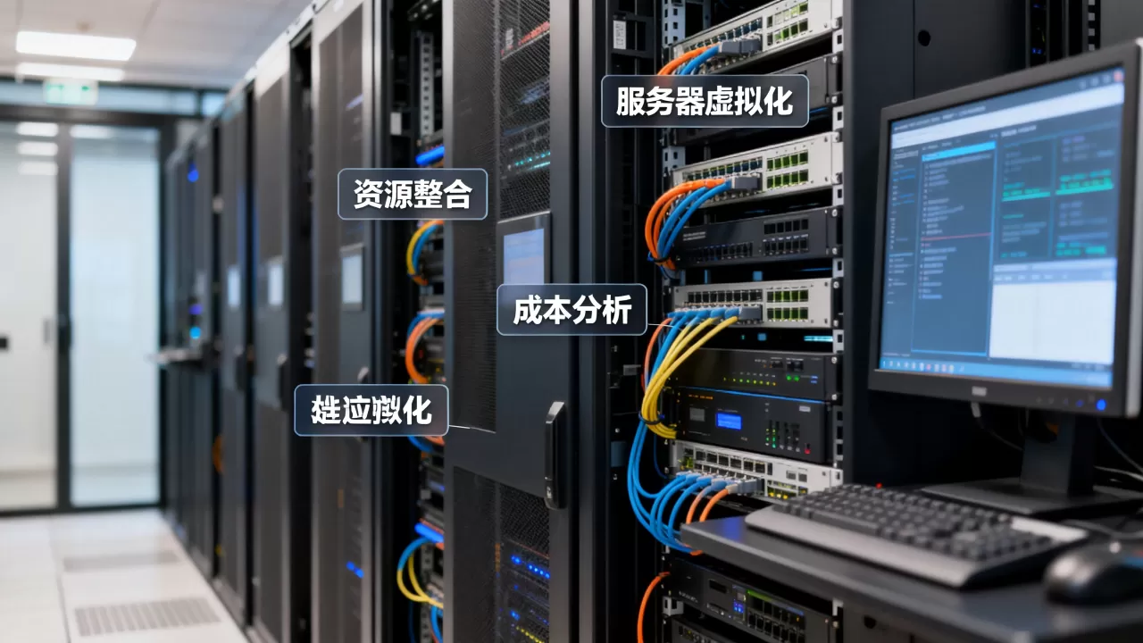 IDC机房虚拟化整合方案怎么做？IDC机房虚拟化整合方案多少钱