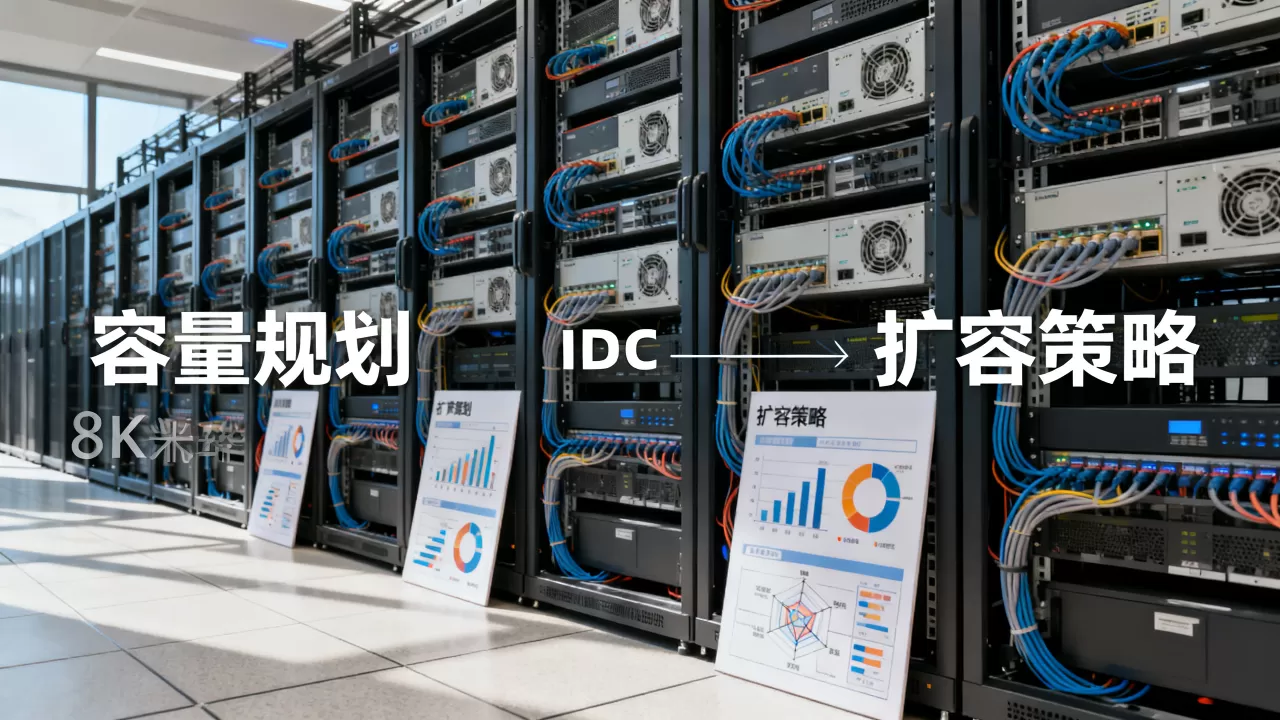 IDC机房容量如何高效管理？机房容量规划与扩容策略详解