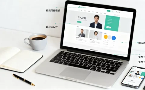 个人主页网站模板怎么选？2026最新免费高颜值模板推荐