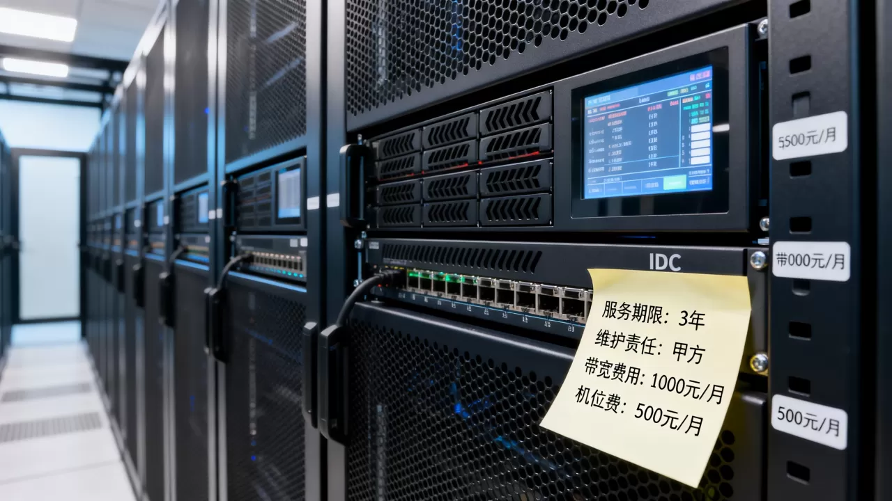 IDC机房托管服务协议内容有哪些?IDC机房托管服务费怎么算 IDC机房托管服务协议内容有哪些?IDC机房托管服务费怎么算