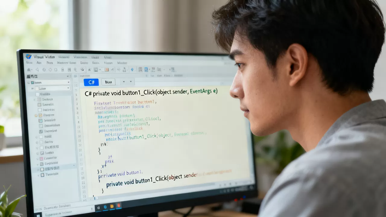 WinForm按钮怎么设置?WinForm按钮事件绑定 WinForm按钮怎么设置?WinForm按钮事件绑定